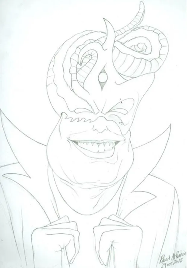 Super villain concept.