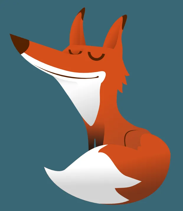 Little Fox - Inkscape Tutorial Study