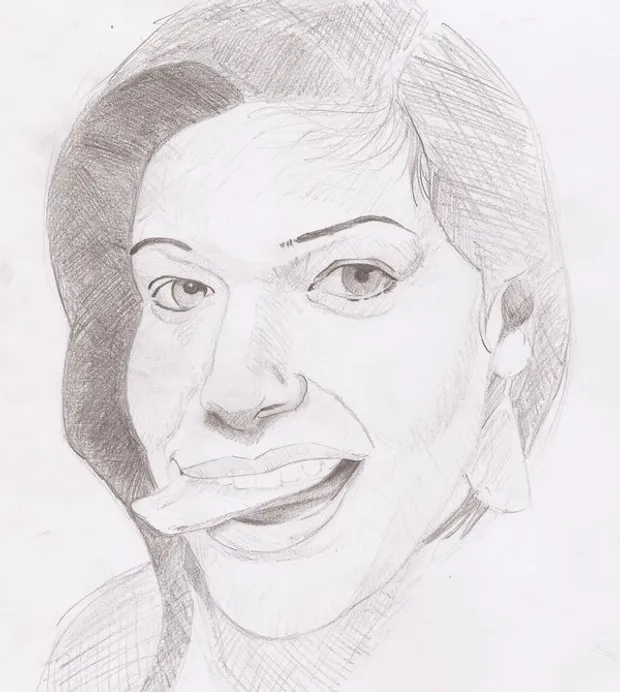 Portrait Practice - Pen Sketch