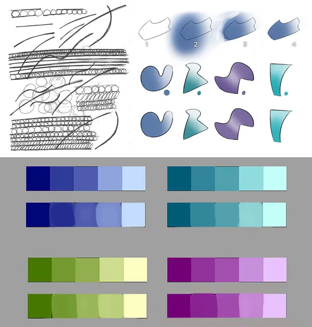 Dynamic Sketching Practice - Peter Han Exercises
