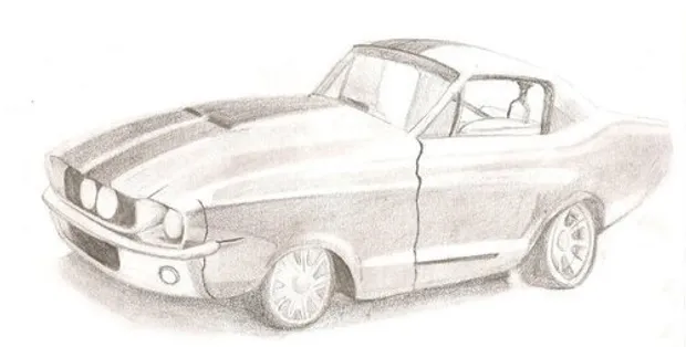 Supposed to be a car. Looks like a potato.