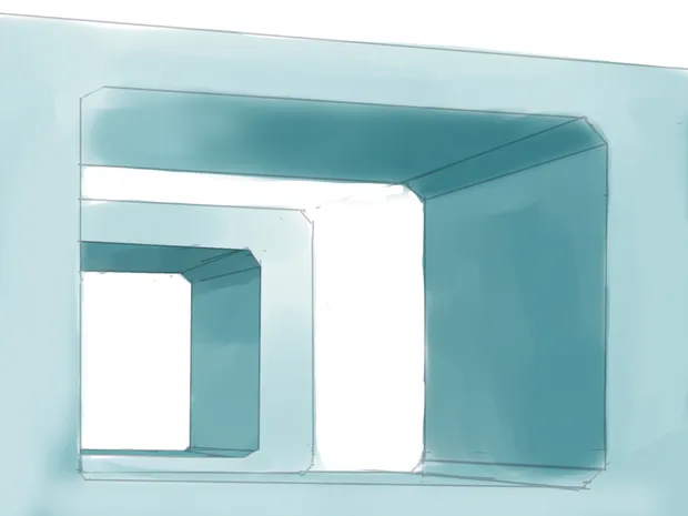 Quick Perspective Practice Sketches