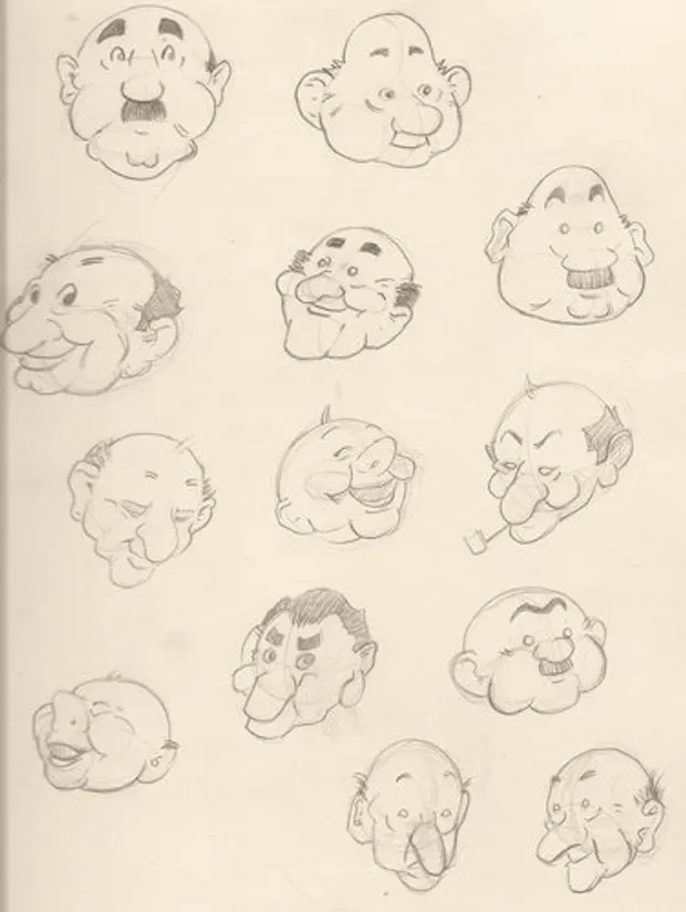 Fun With a Pencil - Sketches