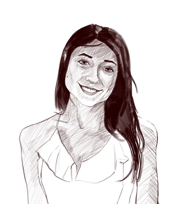 Portrait of a friend - Cassandra