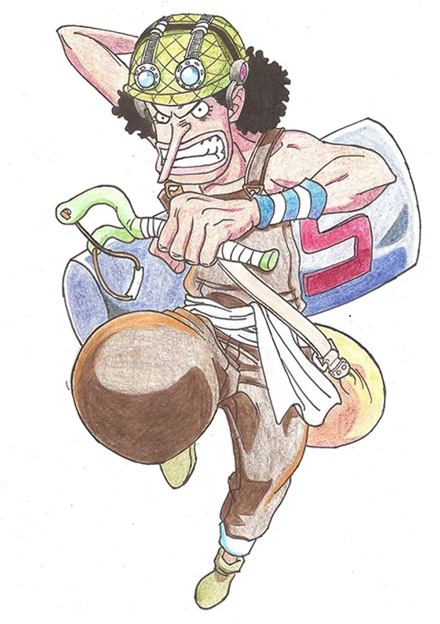 One Piece Fan Art Studies (4 Characters)