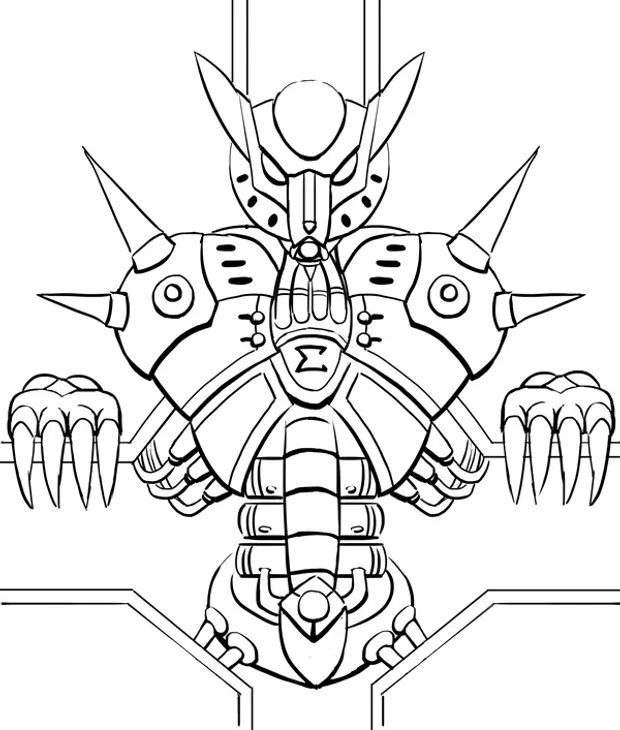 Megaman X final boss - Sigma!