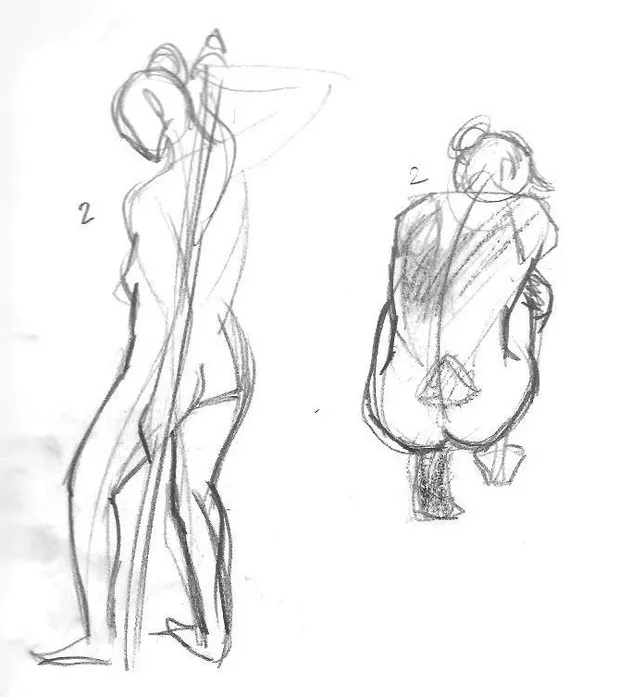 Live Figure Drawing Session