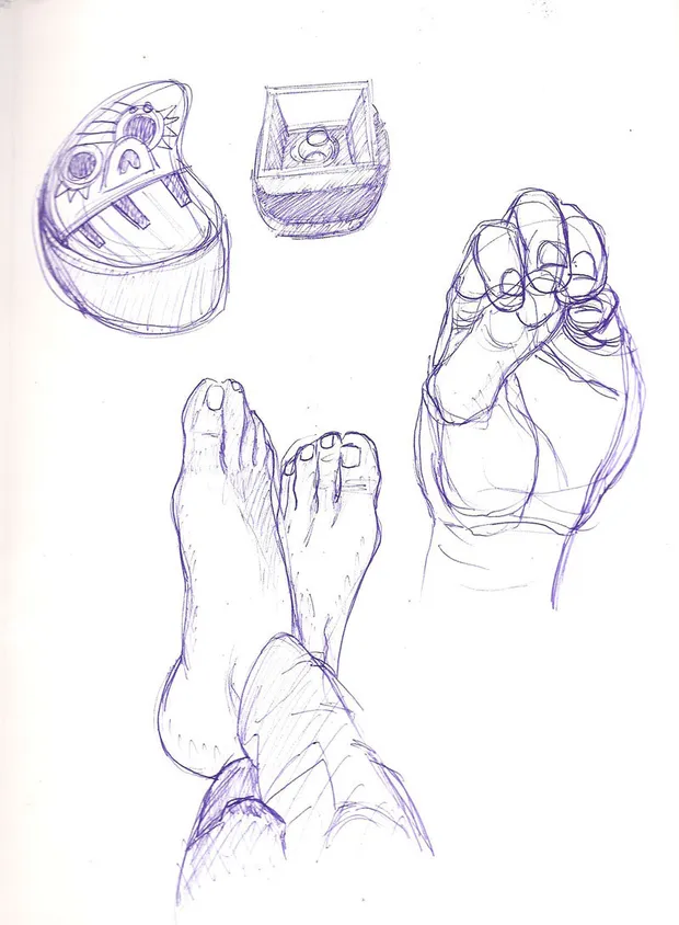 Keys to drawing + drawing from photo reference