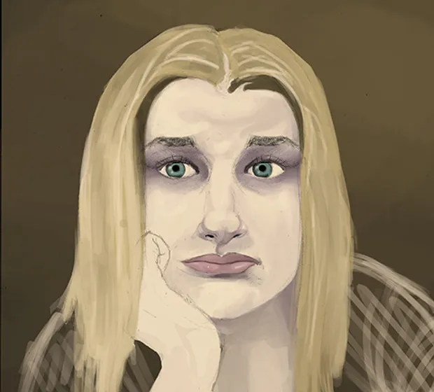 Portrait Study - Female Face