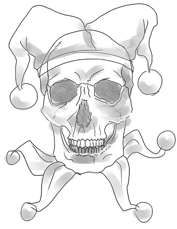 A scrapped drawing. RIP.