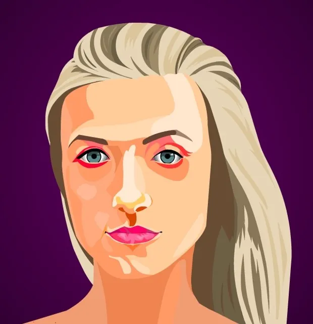 Practicing Portrait Studies in Pencil