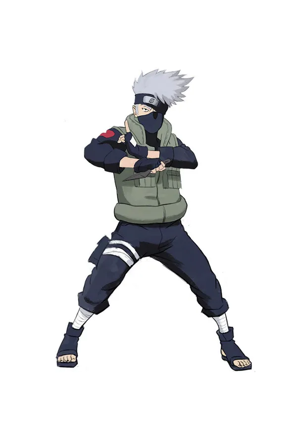 Kakashi referenced from fan art